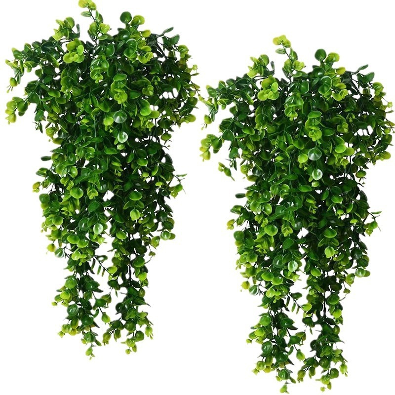 String Of Pearls Plant - 1 pz artificiale 5 forchette rattan
